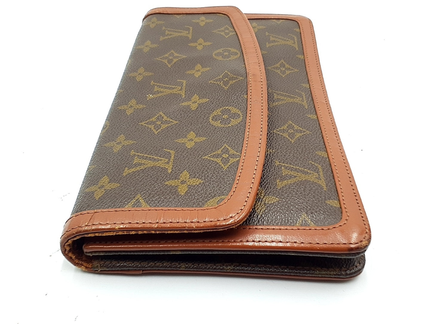 LOUIS VUITTON 4-Piece Set Monogram Marli Dragone Compiegne 28 Pochette Damm Second Bag