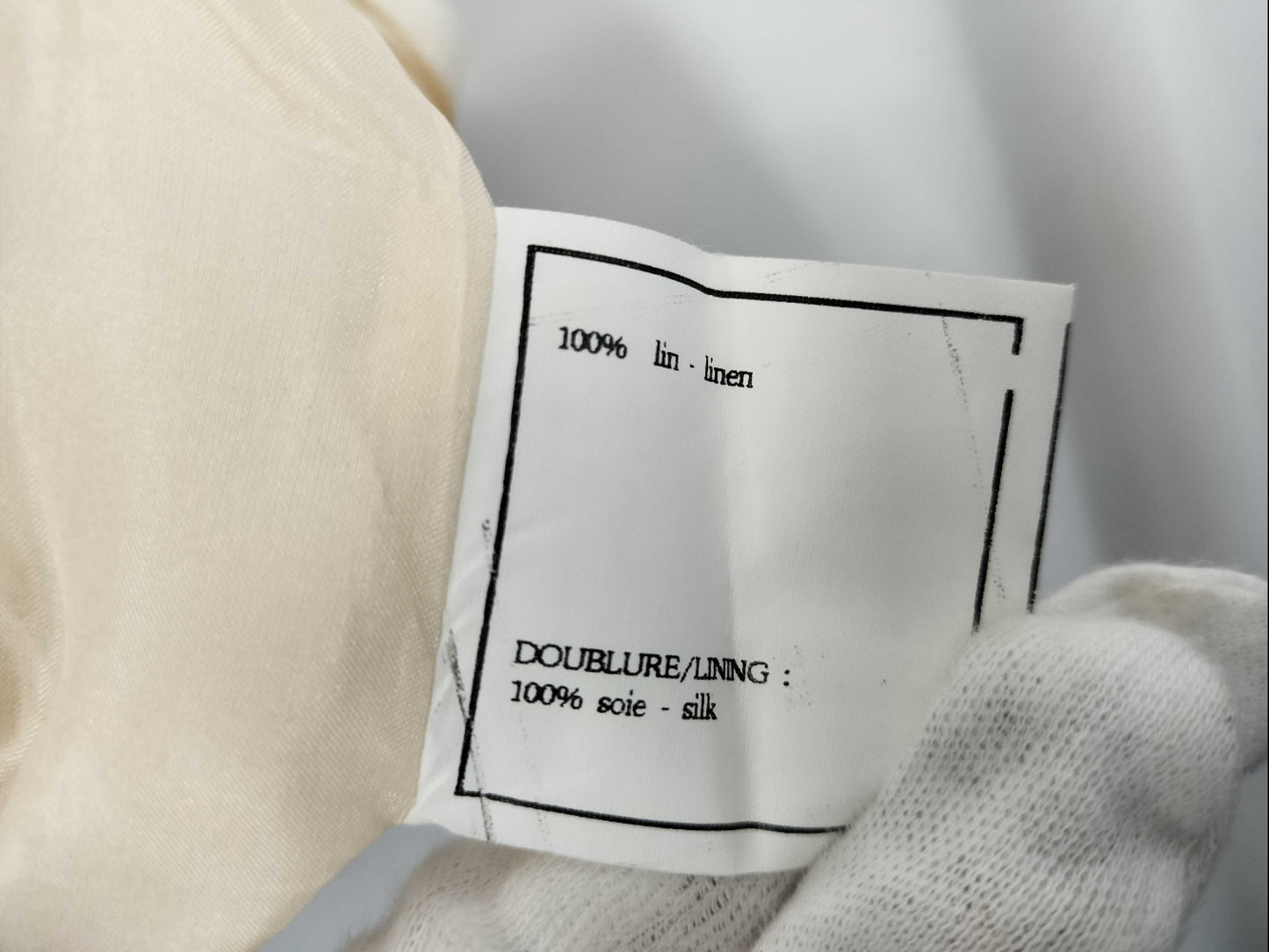 CHANEL CHANEL Flared Skirt White Skirt