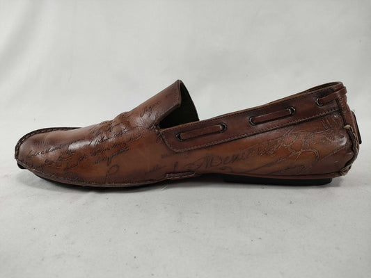 Berluti Berluti Leather Shoes Brown Loafers