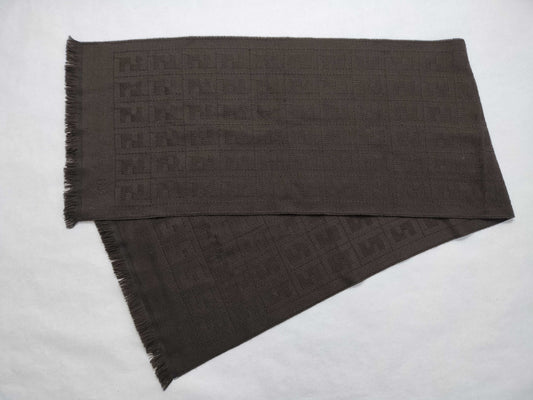 FENDI FENDI Muffler Brown Muffler