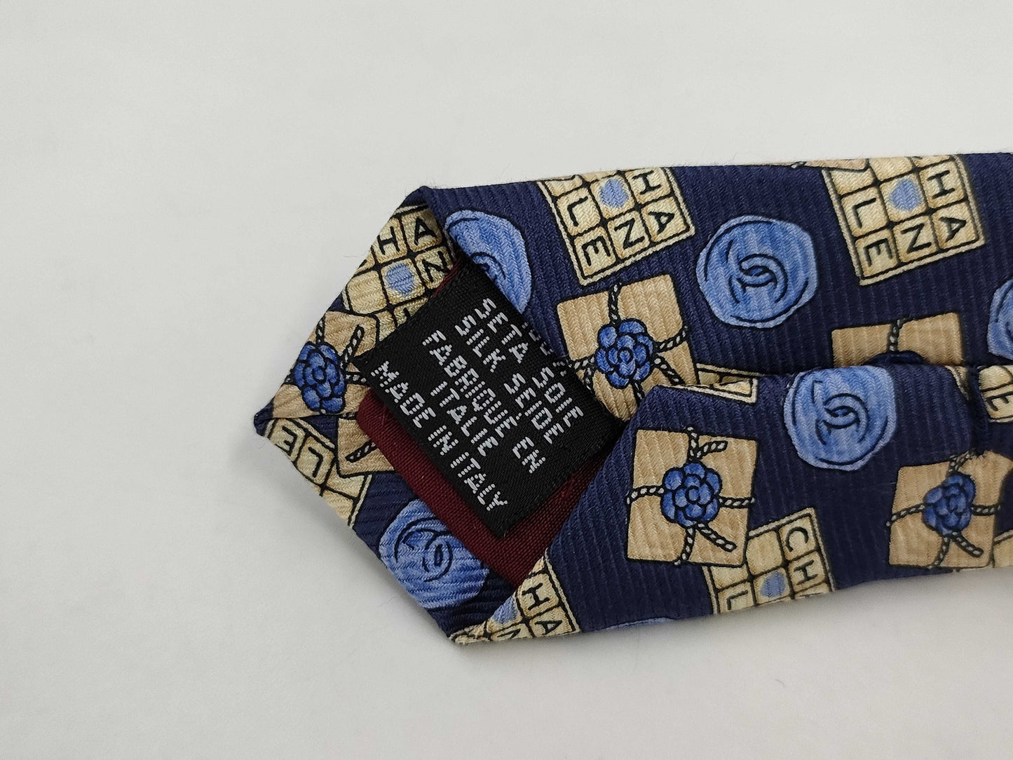 CHANEL CHANEL Tie Navy Other Accessories