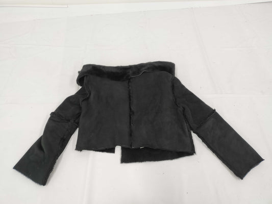 Vivienne Westwood Vivienne Fur Coat Black Jacket