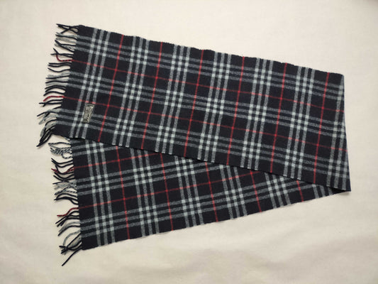 BURBERRY BURBERRY Novacheck 100% Cashmere Muffler Beige Muffler