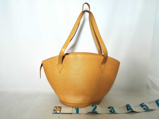 LOUIS VUITTON Epi LV Tote Bag Sunjack M52279 Epi Yellow Shoulder Bag