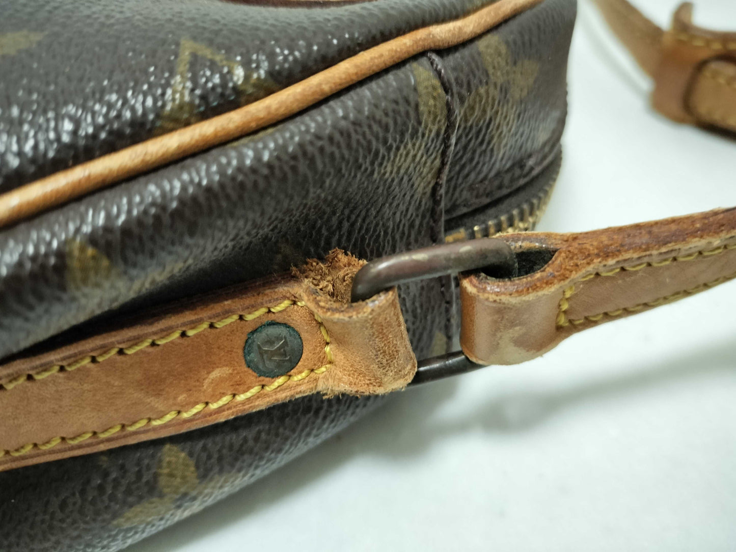 LOUIS VUITTON Monogram LV Shoulder Bag Sanlis Monogram Shoulder Bag