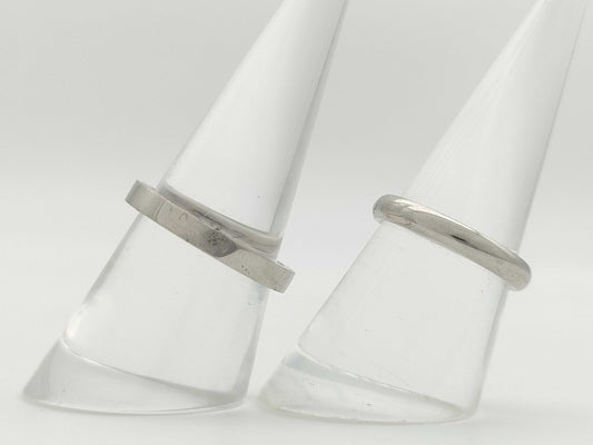 HARRY WINSTON Band 1PD/1PD PT950 11.9g Ring