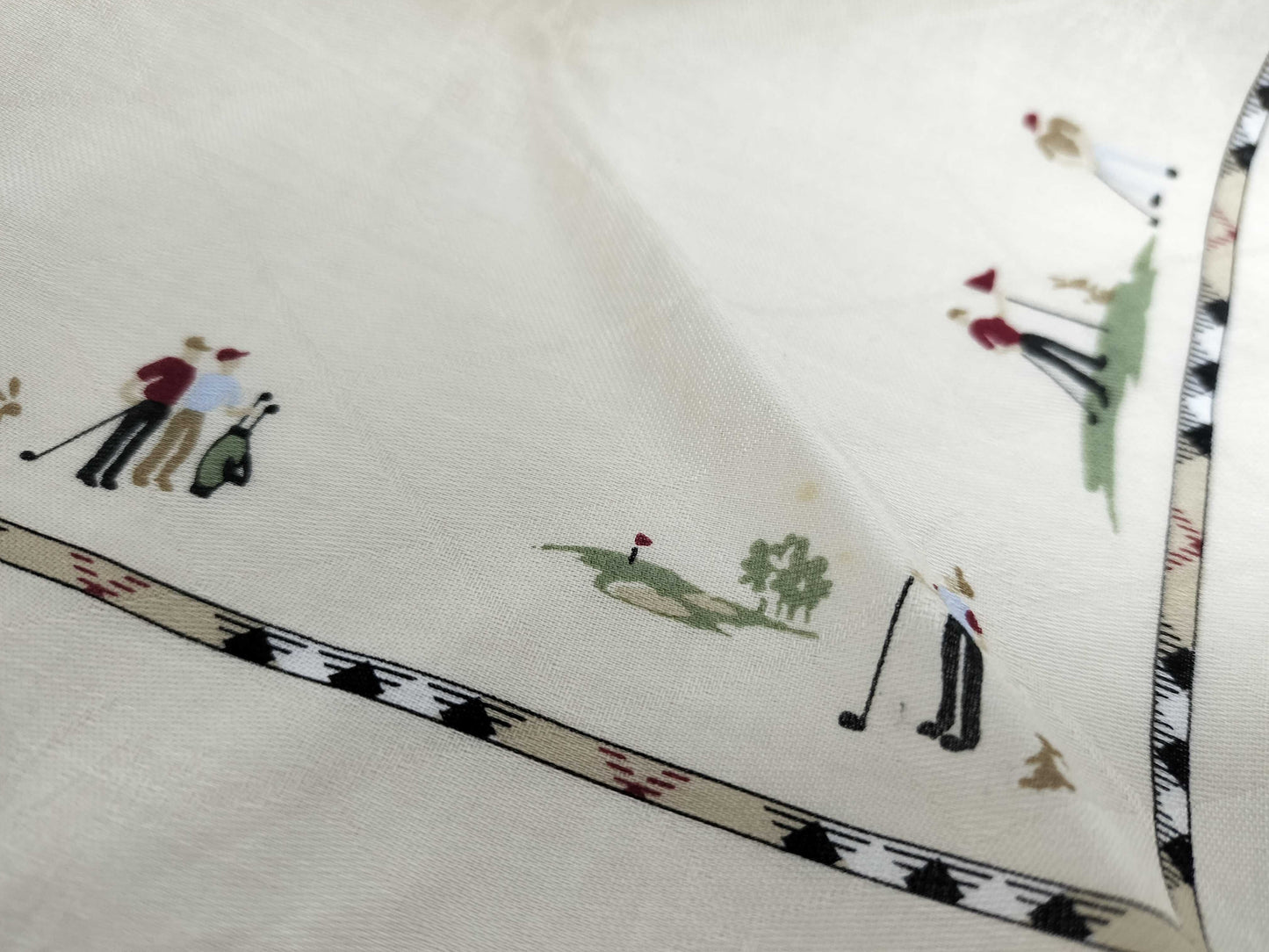 BURBERRY Handkerchief with Box Unused Other Accessories