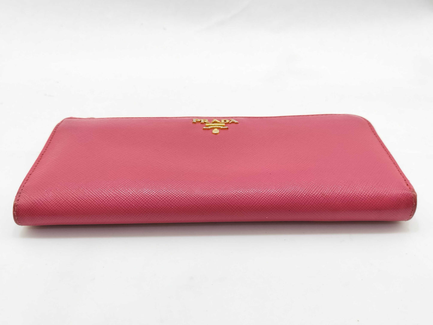 PRADA Saffiano Leather Long Wallet Wallet