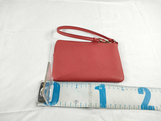 COACH Leather Ristretto Pouch