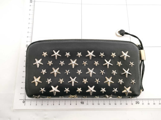 JIMMY CHOO Jimmy CHOO Studs Long Wallet Wallet