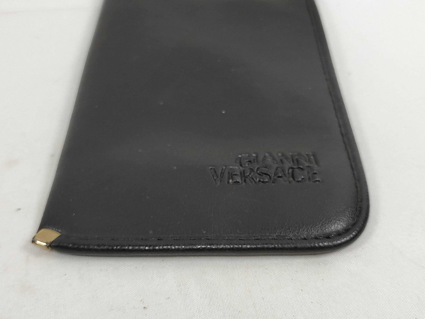 VERSACE Glasses Case Leather Other Accessories