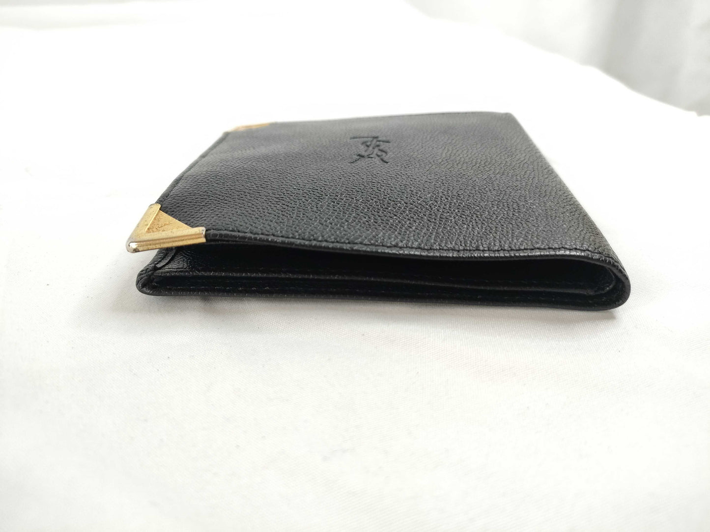 Yves Saint Laurent Leather Folding Wallet Wallet