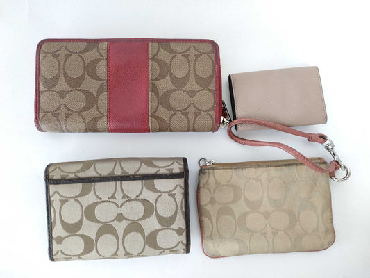 COACH Signature Coach Wallet 4-Piece Set Wallet