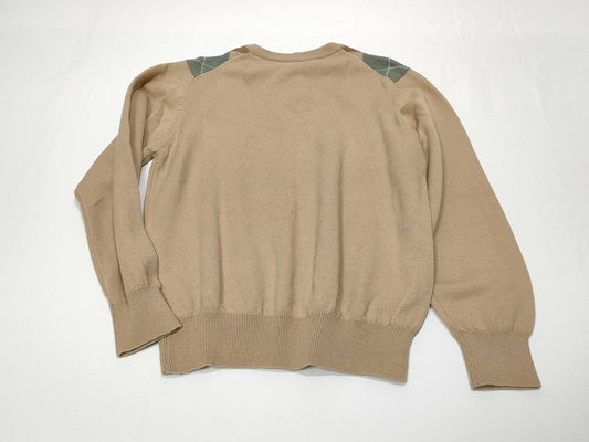 BURBERRY Argyle Knit Cardigan Cardigan