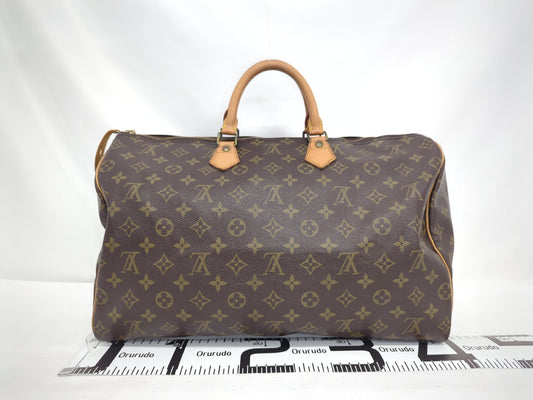 LOUIS VUITTON M41522 Monogram Speedy 40 Handbag