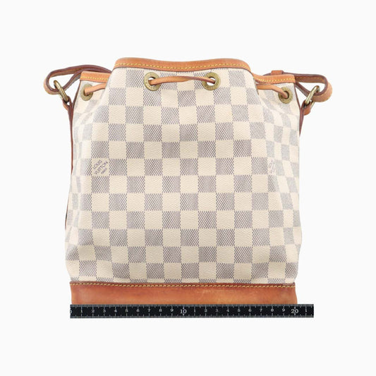 LOUIS VUITTON Noe BB Azure Damier Canvas N41220 SA5108 Shoulder Bag