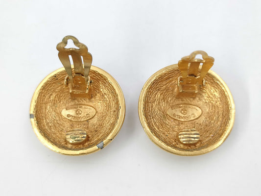 CHANEL Coco Mark Earrings Earrings