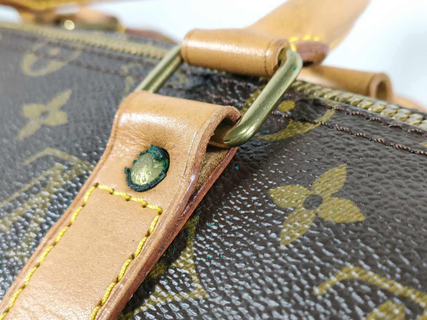 LOUIS VUITTON Monogram LV Keypol 50 Banduriere M41416 Boston Bag