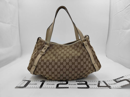 GUCCI GG Canvas Tote Bag