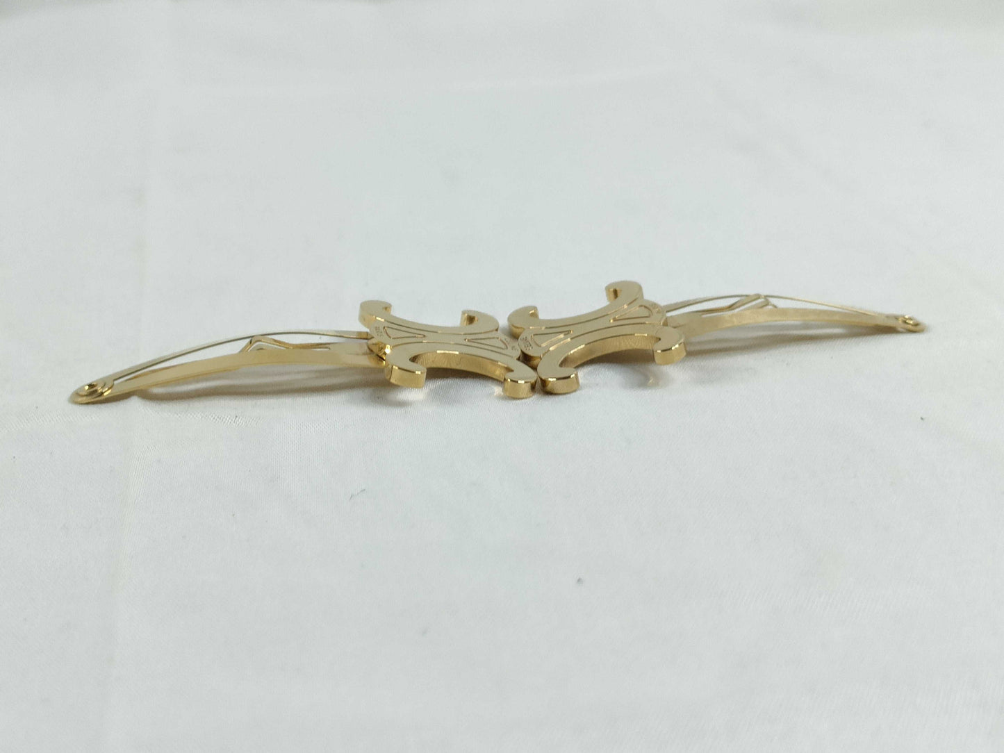 CELINE CELINE Triomphe Gold Hairpin Hair Accessories Hair Accessories