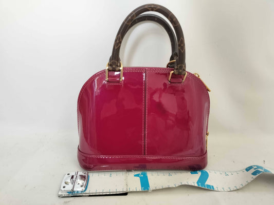 LOUIS VUITTON Louis Vuitton Alma BB Monogram Verni M54785 SN3158 Handbag