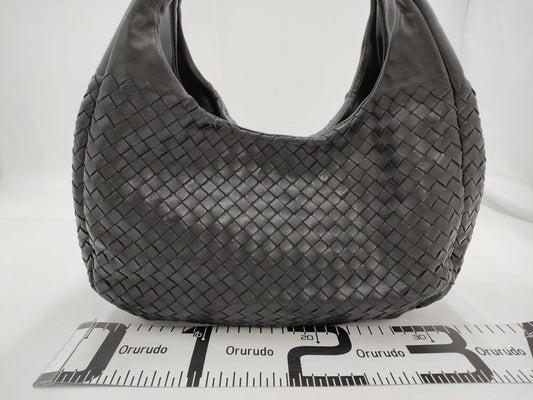 BOTTEGA VENETA Intrecciato Calfskin Black SS Handbag