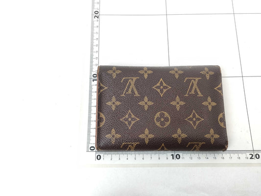 LOUIS VUITTON Monogram LV Monogram Portotresol Etuiy Papier Wallet M61202 Wallet