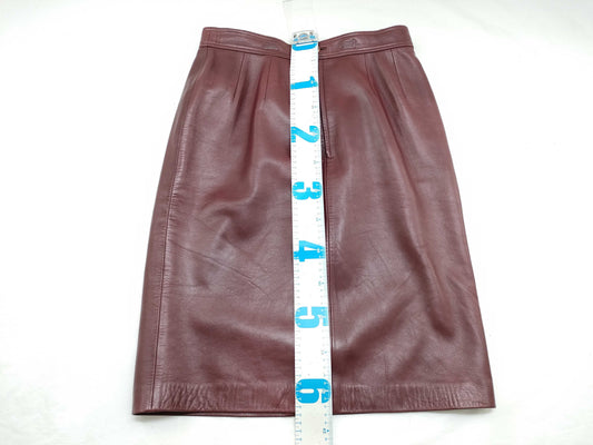 LOEWE Leather Skirt Skirt