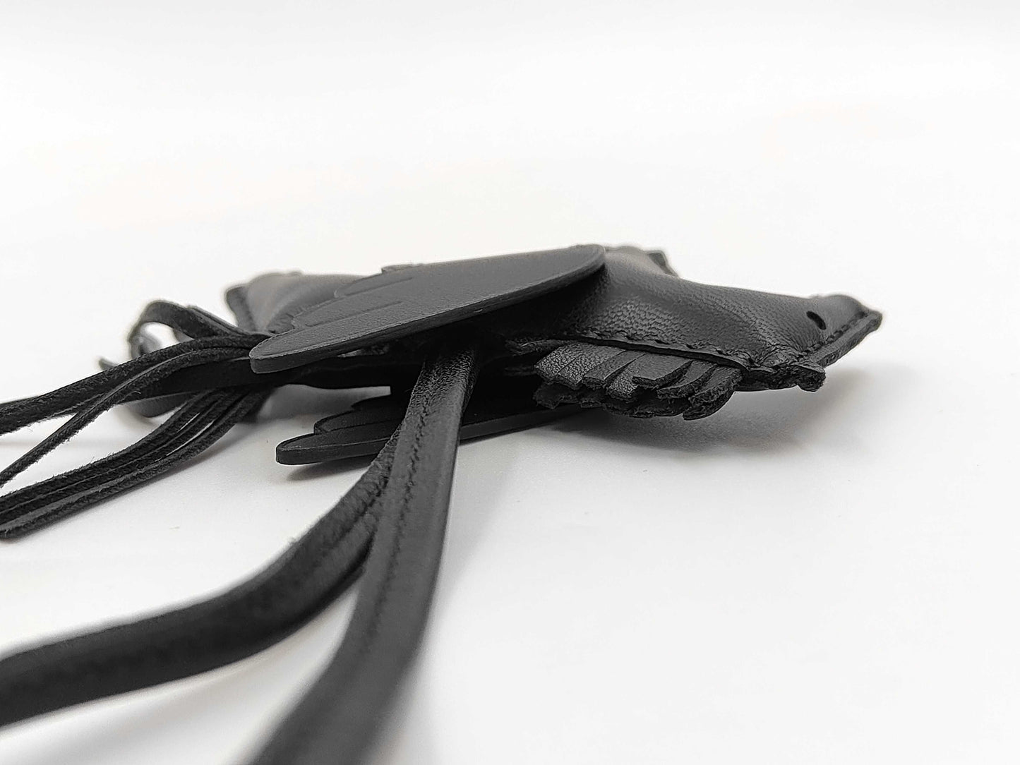 HERMES Rodeo Pegasus PM Black Black W Engraved Other Accessories