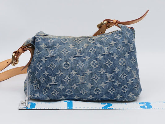 LOUIS VUITTON Monogram Denim Baggy PM M95049 Shoulder Bag