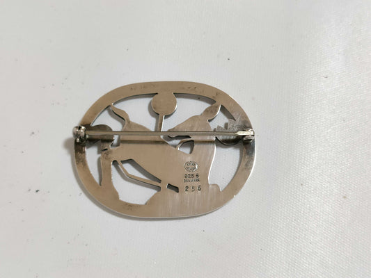 Georg Jensen GEORG JENSEN 256 Deer Brooch 925