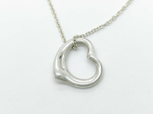 Tiffany&Co. Open Heart Open Heart Necklace 925 2.7g Necklace