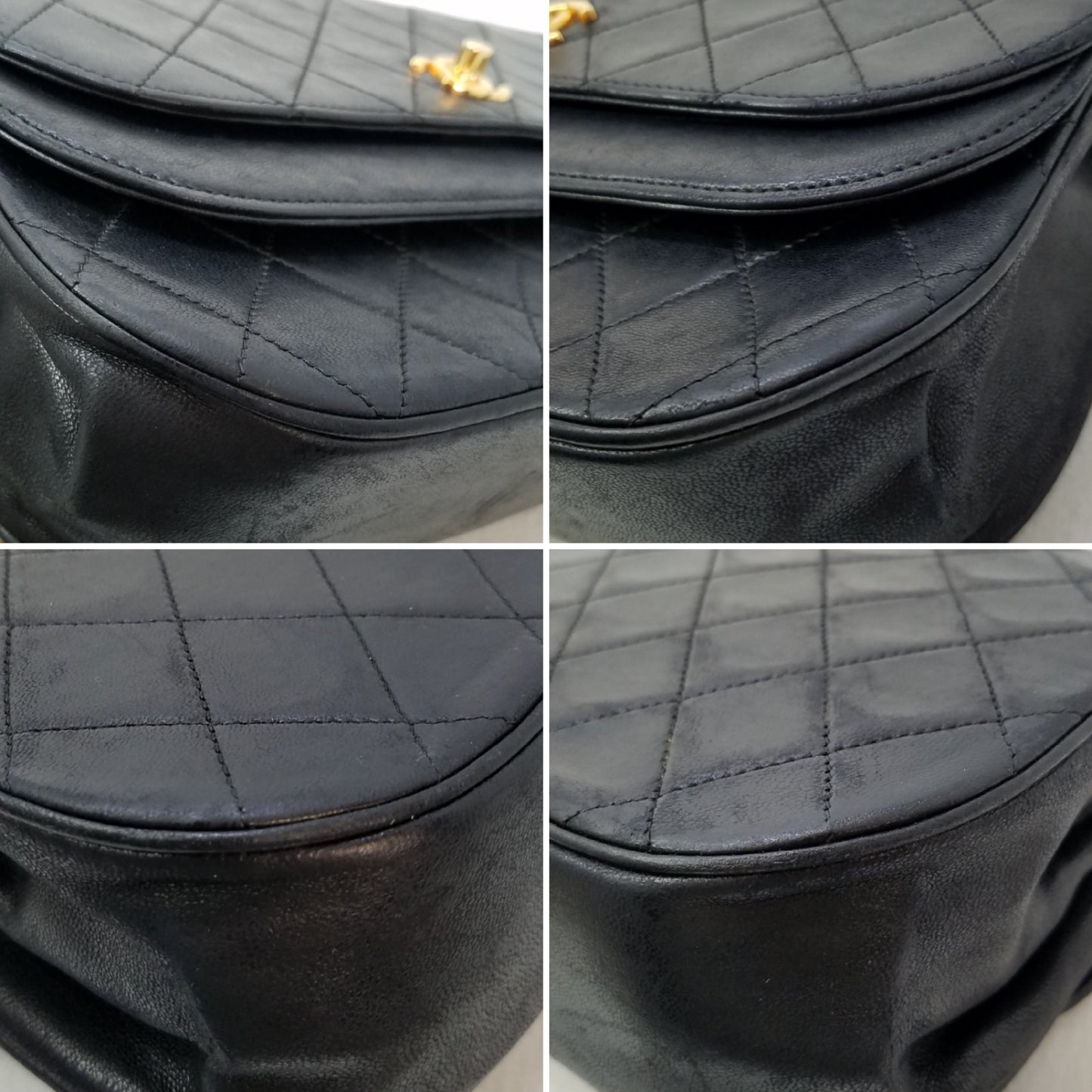 CHANEL CHANEL Lambskin Matlassse Double Flap Chain Shoulder Seal Card 0 Series Shoulder Bag Shoulder Bag