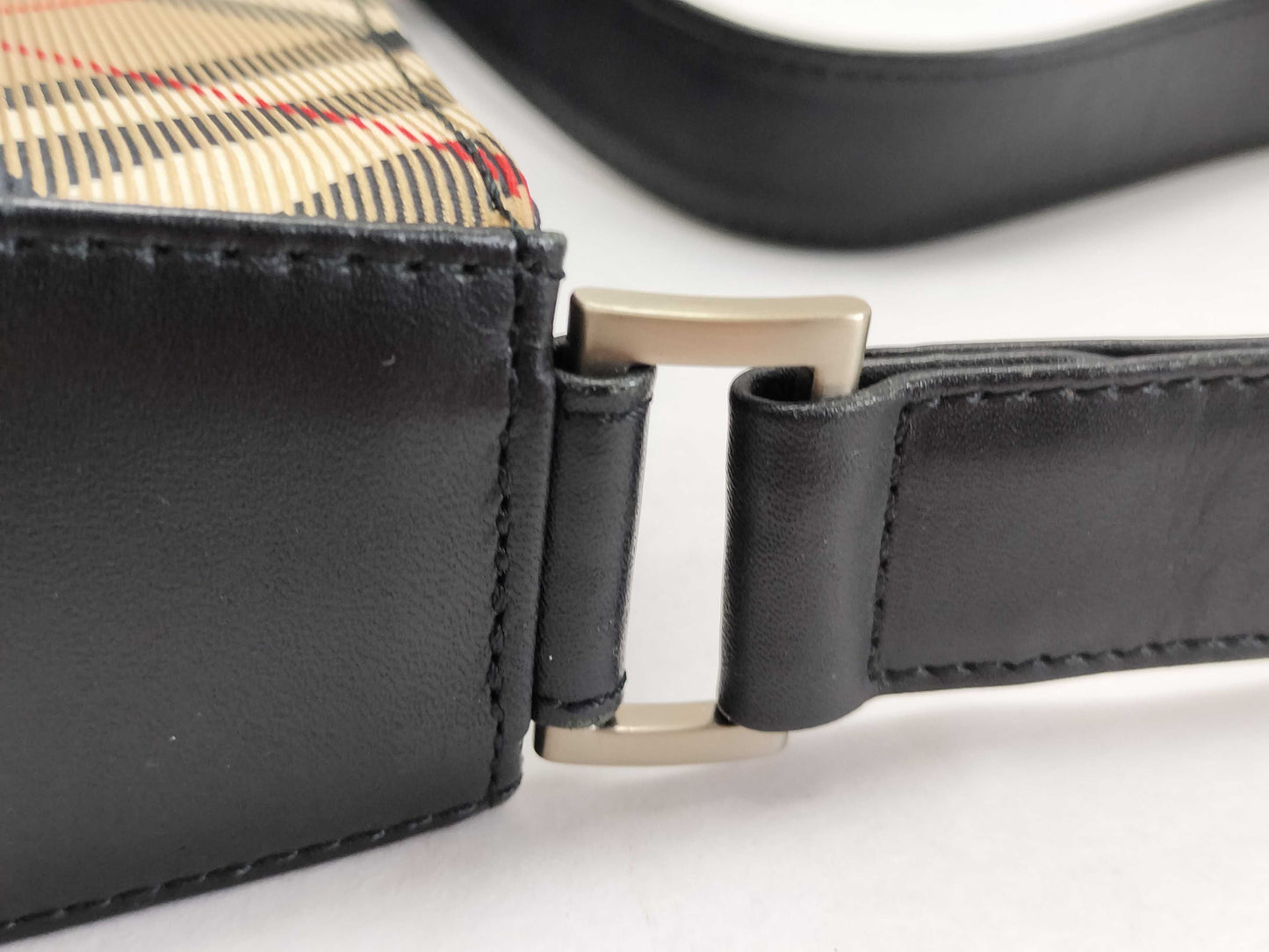 BURBERRY Burberry Novacheck Leather One Shoulder Bag Shoulder Bag