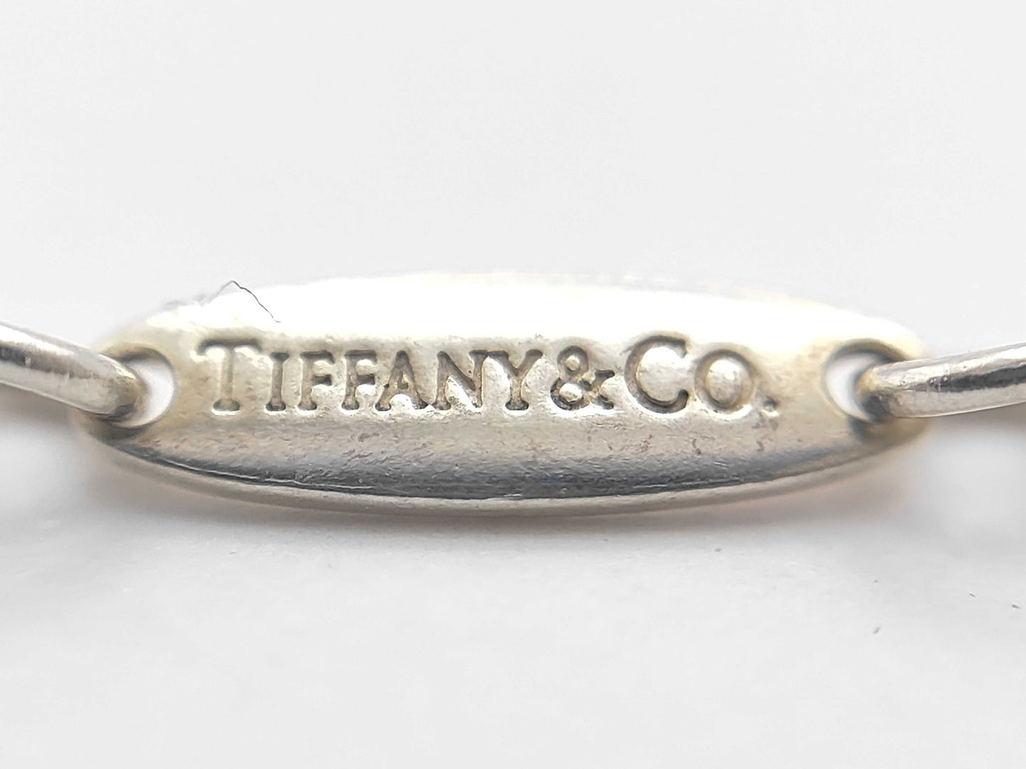 Tiffany&Co. Open Heart Lariat Pearl Necklace SV925 Necklace