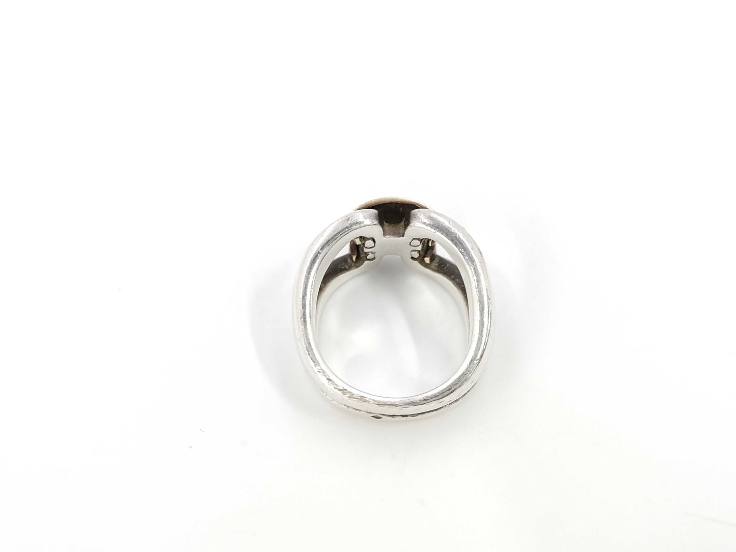 HERMES History Ring #52 925/750 10g Ring