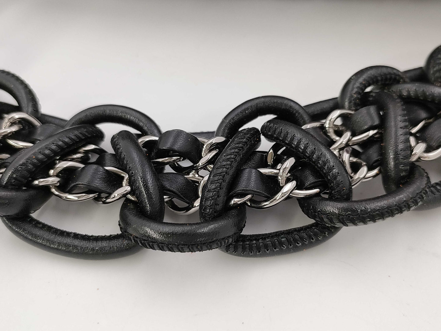 CHANEL Tweed Camellia Shoulder Bag