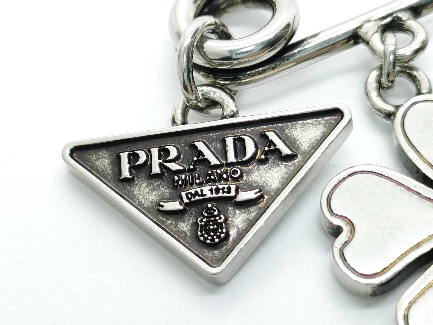 PRADA Metal Brooch Brooch