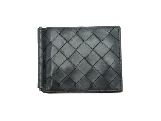 BOTTEGA VENETA Money Clip Black 2626 V3US1 8803 Wallet