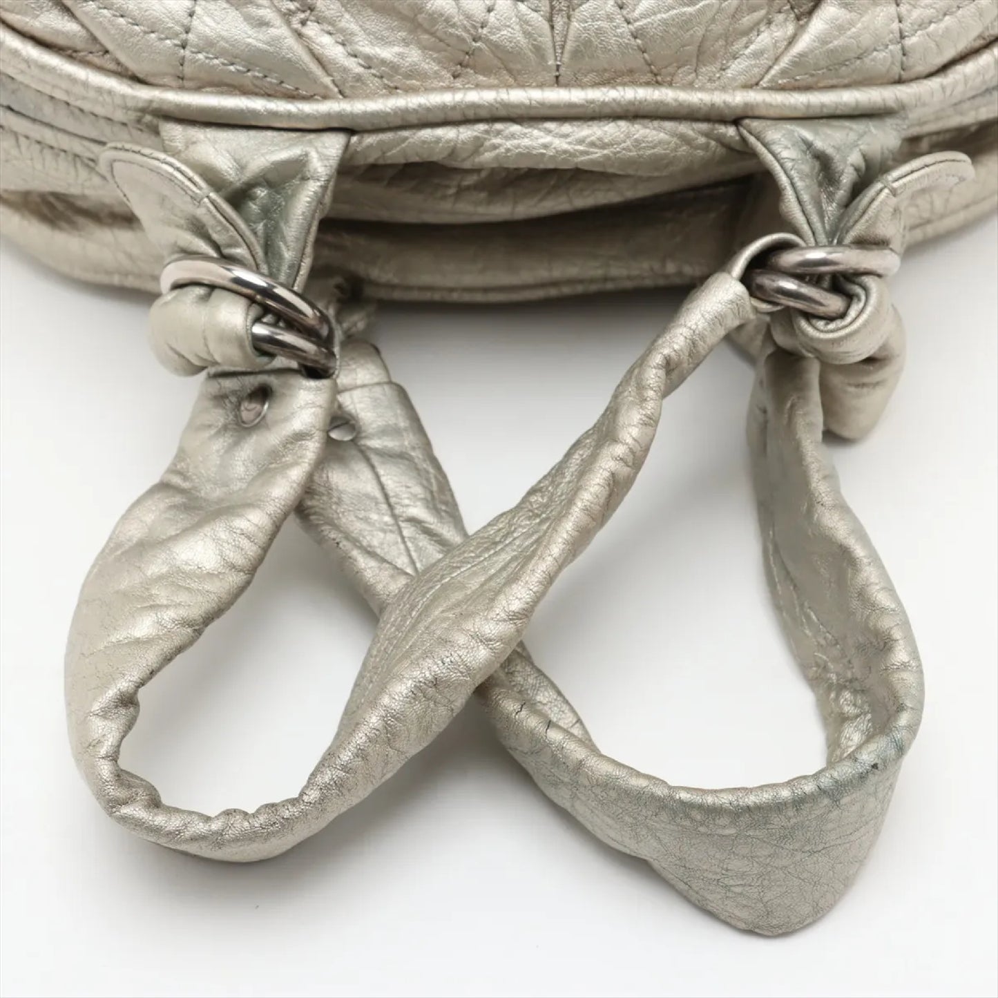 CHANEL Matlasse Leather Handbag 11th Tote Bag