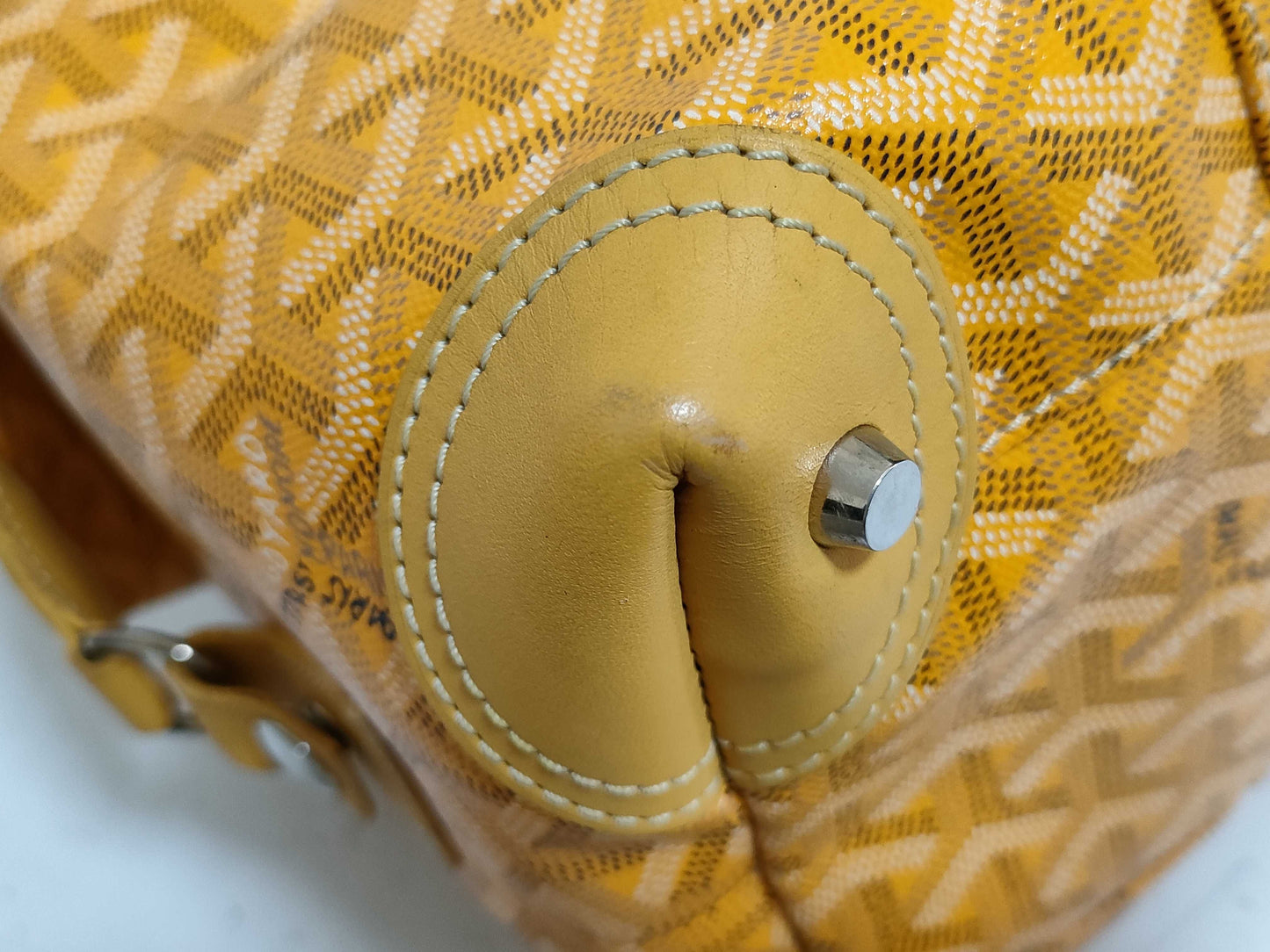 GOYARD Goyard Boston Yellow Boston Bag