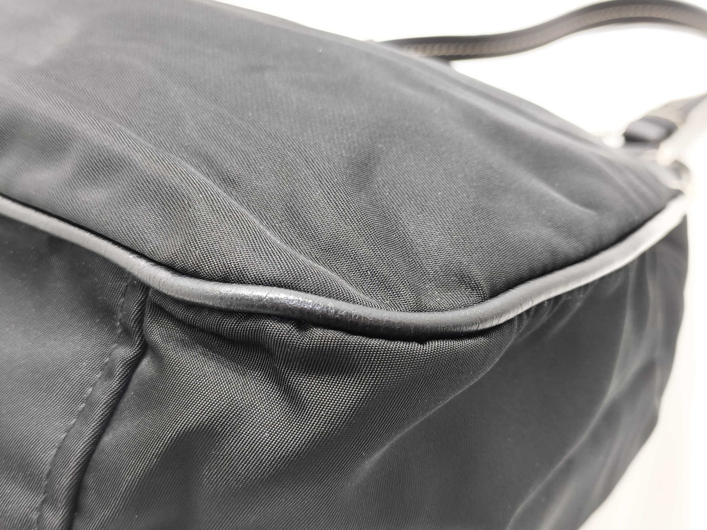 PRADA Nylon Prada Bag Nylon Black Handbag