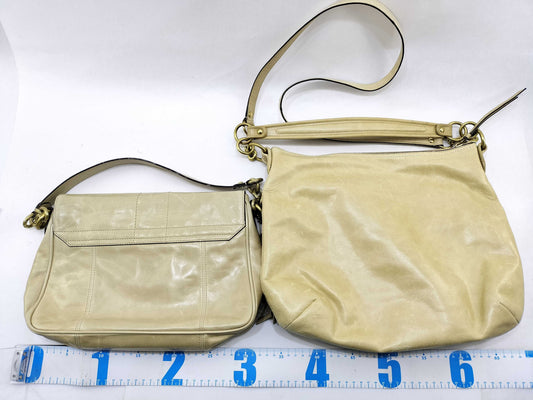 COACH Double Pocket Leather Bag Set of 2 Bags