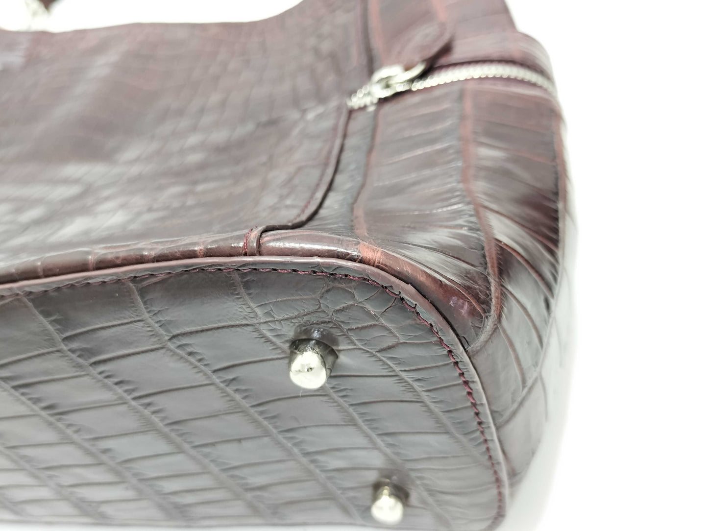 Real Crocodile Bag 2-Piece Set Bag