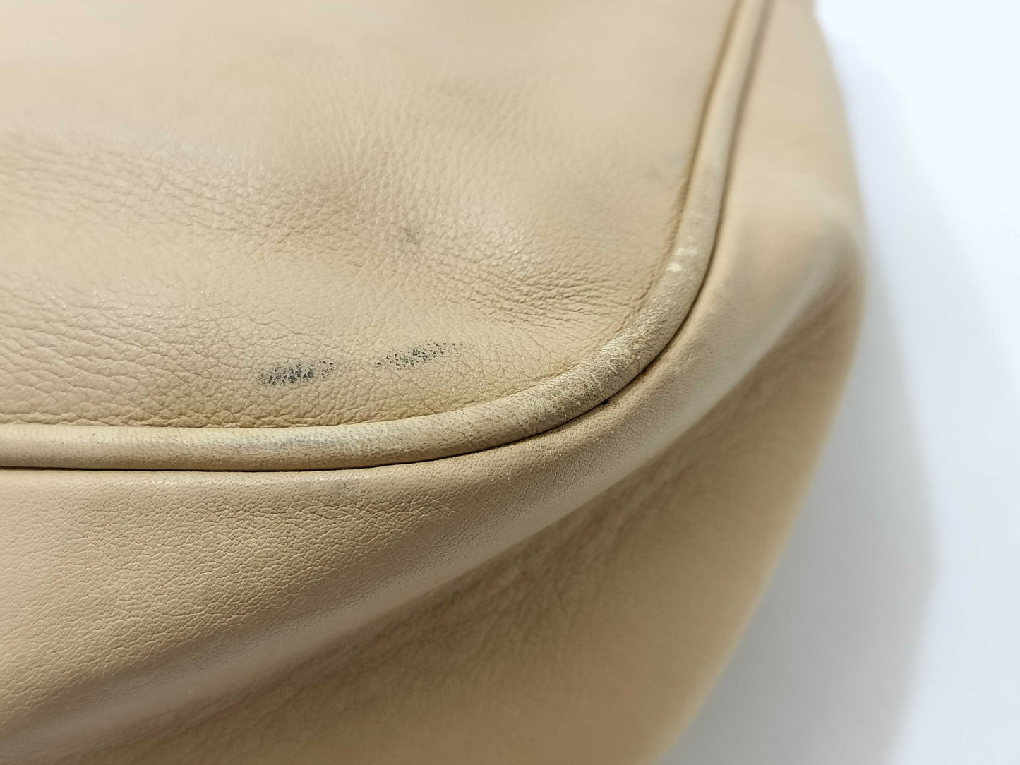 GUCCI Bamboo Bamboo Accessories Pouch Mini Handbag Leather Handbag