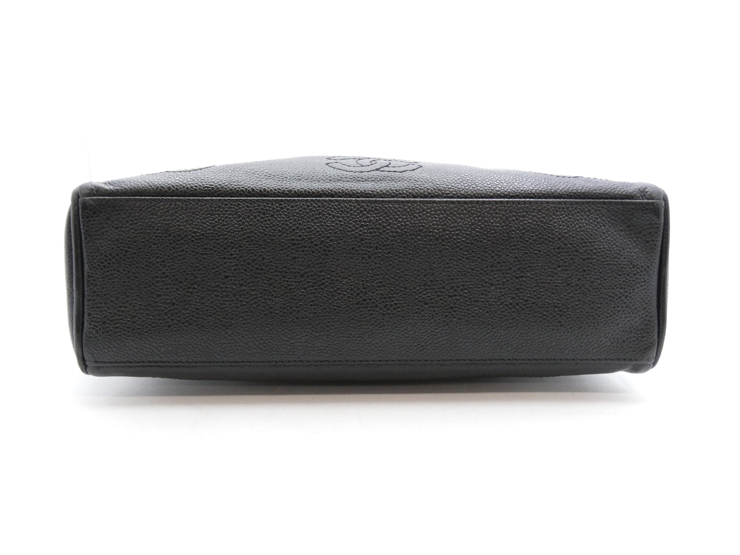 CHANEL Triple Coco Caviar Skin Chain Shoulder Bag