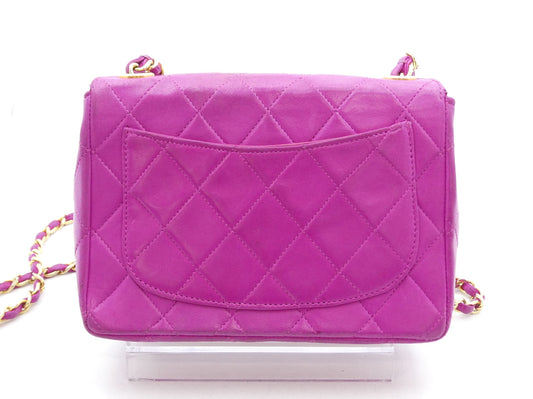 CHANEL Matlasse Cocomark Turnlock Chain Shoulder Bag