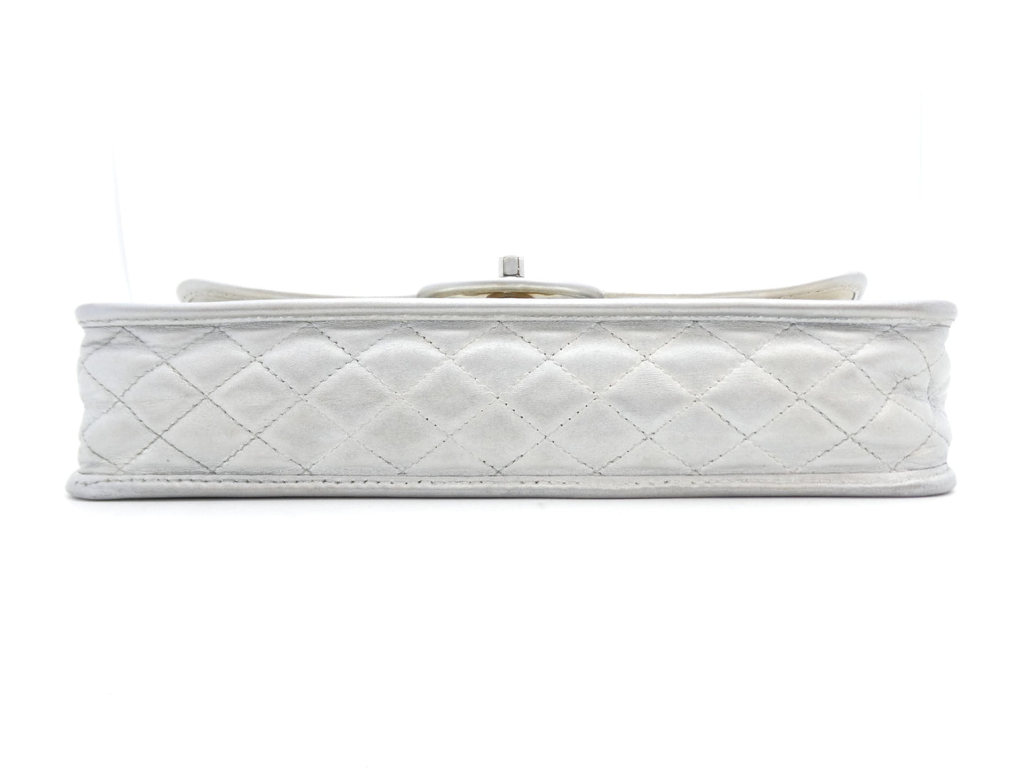 CHANEL Chocolate Bar Ice Cube Coco Mark Chain Shoulder Bag