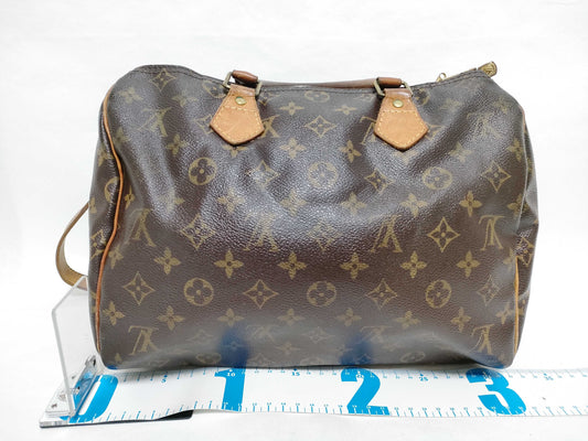 LOUIS VUITTON Monogram Louis Vuitton Monogram Speedy 30 Banduriere M46980 Handbag