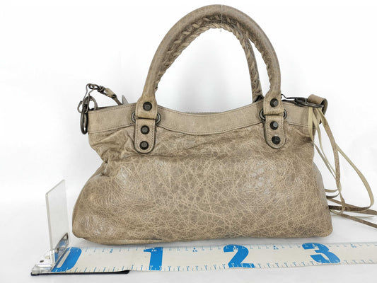 BALENCIAGA The City Balenciaga City Handbag Brown Handbag